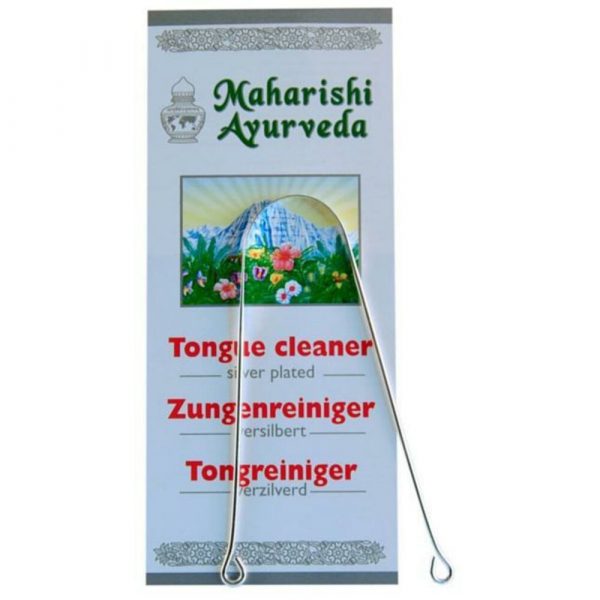 Maharishi Ayurveda Tongreiniger Verzilverd