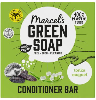 Marcel's Green Soap Conditioner Bar Tonka&Muguet 60 gr