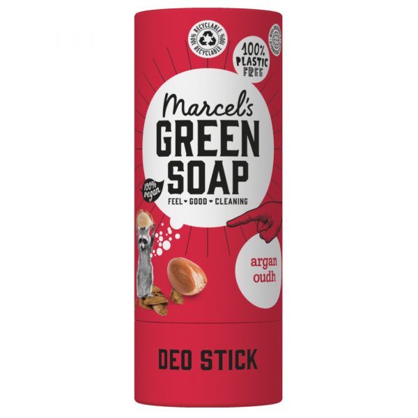 Marcel's Green Soap Deodorant Stick Argan&Oudh 40 gram