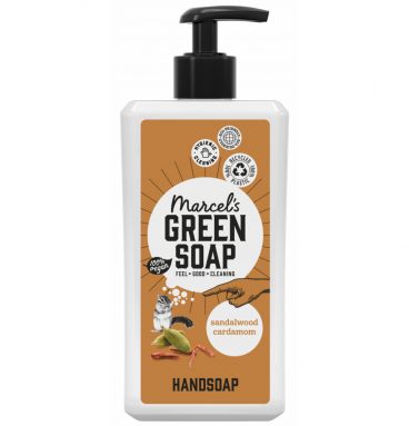 6x Marcel's Green Soap Handzeep Sandelhout&Kardemom 500 ml