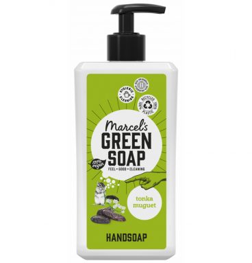 6x Marcel's Green Soap Handzeep Tonka&Muguet 500 ml