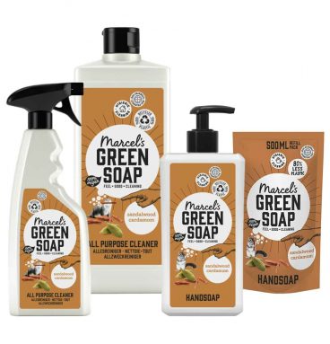 Marcel's Green Soap Sandelhout&Kardemom Schoonmaak Pakket