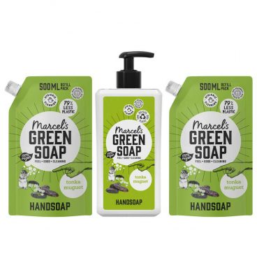 Marcel's Green Soap Tonka&Muguet Handzeep Pakket