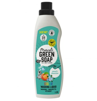 Marcel's Green Soap Wasmiddel Kleur Perzik&Jasmijn 1 liter