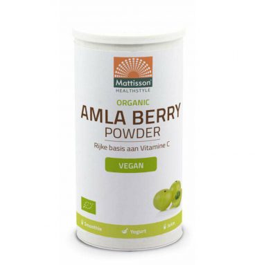 6x Mattisson Amla Berry Poeder 220 gr