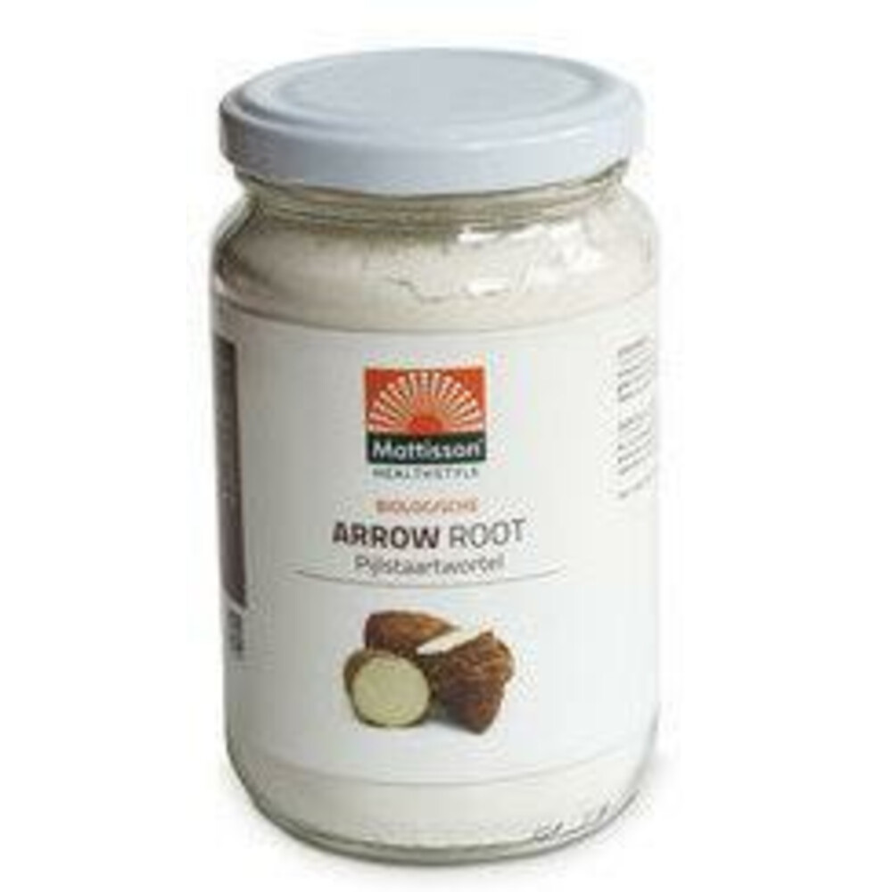 3x Mattisson Arrow Root Poeder Bio 190 gr