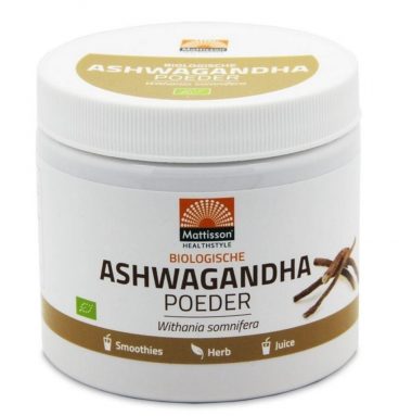 6x Mattisson Ashwagandha Poeder 200 gr