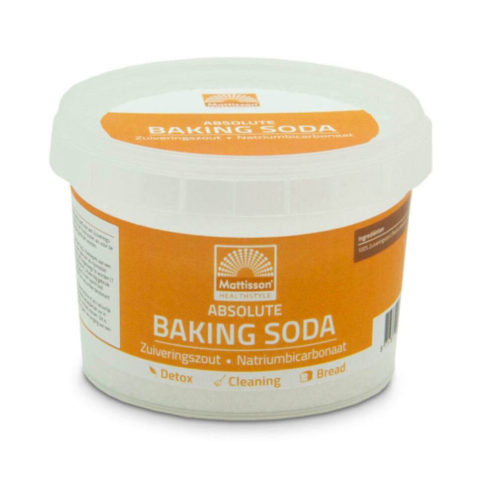 3x Mattisson Baking Soda Zuiver 300 gr