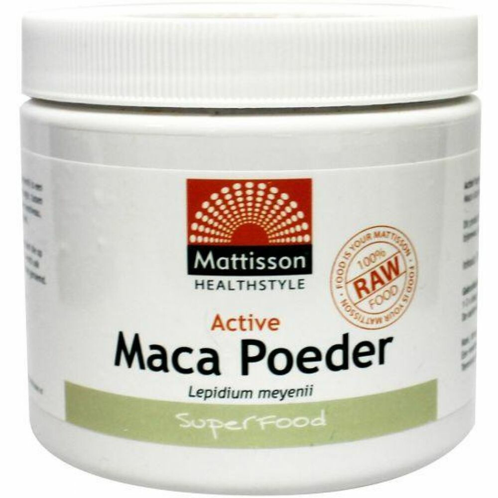 6x Mattisson Biologische Maca Poeder 300 gram