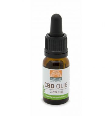 Mattisson Cbd Olie 2.78% 10 ml