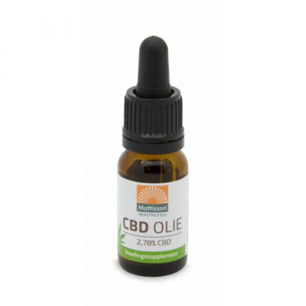 Mattisson Cbd Olie 2.78% 10 ml