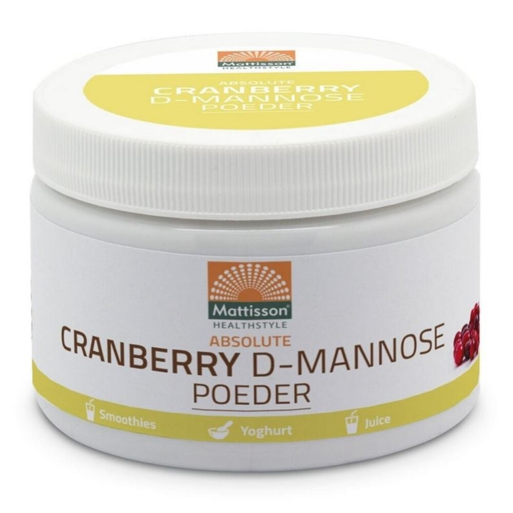 Mattisson Cranberry D-Mannose Poeder 100 gr