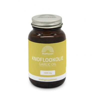 2x Mattisson Knoflookolie 1000mg 60 capsules