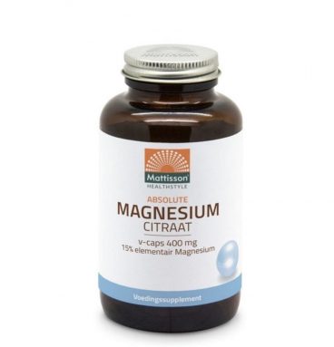 Mattisson Magnesium Citraat 180 vegacaps