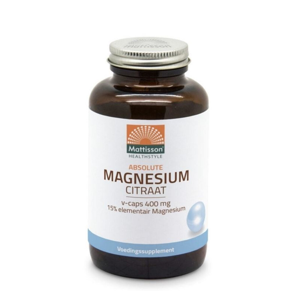 Mattisson Magnesium Citraat 180 vegacaps