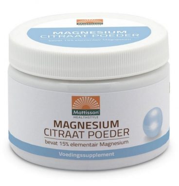 Mattisson Magnesium Citraat Poeder 200 gr