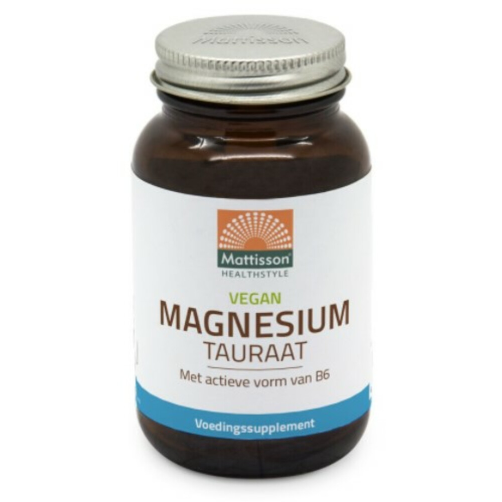 Mattisson Magnesium Tauraat Vegan 60 Vcaps