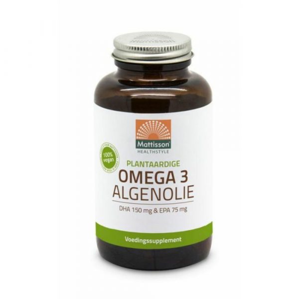 Mattisson Omega 3 Algenolie 120 capsules