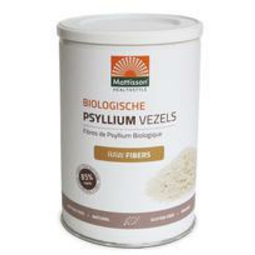 2x Mattisson Psyllium Vezels Biologisch 250 gram