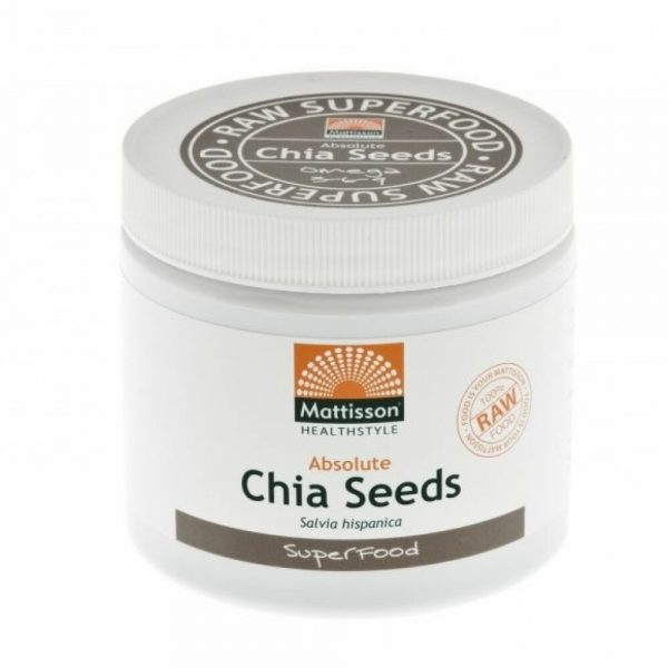 6x Mattisson RAW Chia Seeds 250 gr