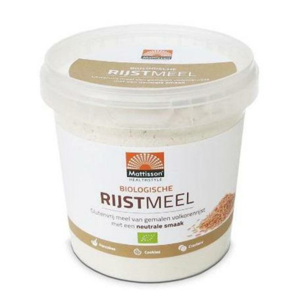 3x Mattisson Rijstmeel 500 gr