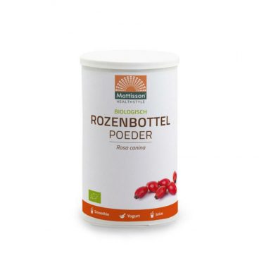 6x Mattisson Rozenbottel Poeder Biologisch 200 gr