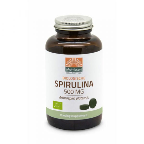 Mattisson Spirulina 500 mg Bio 240 tabletten