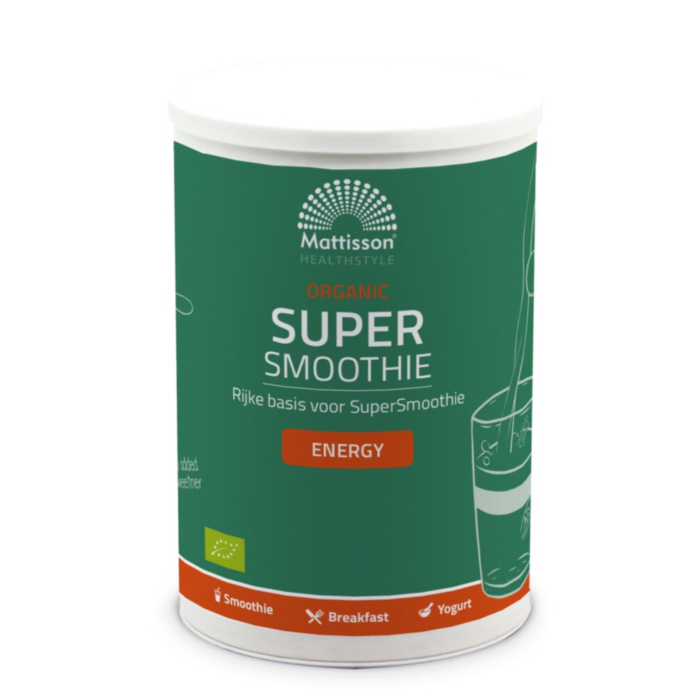 3x Mattisson Super Smoothie Energy 500 gr