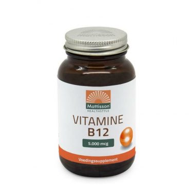 Mattisson Vitamine B 12 5000 Mcg 60 tabletten