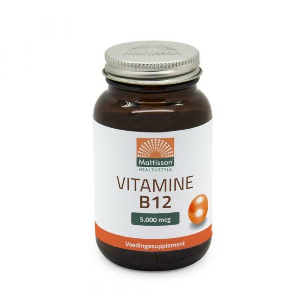 Mattisson Vitamine B 12 5000 Mcg 60 tabletten