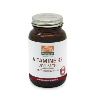 Mattisson Vitamine K2 200 Mcg 60 tabletten