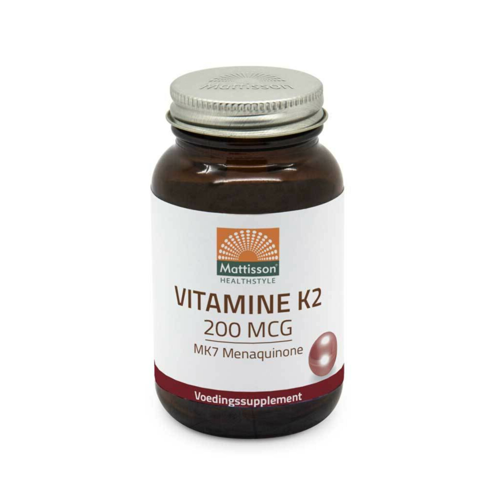 Mattisson Vitamine K2 200 Mcg 60 tabletten