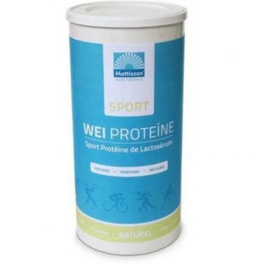 3x Mattisson Wei Protien Sport Naturel 450 gr