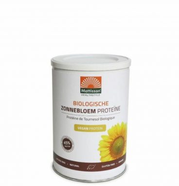 6x Mattisson Zonnebloem Proteïne Biologisch 400 gram