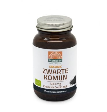 Mattisson Zwarte Komijn 500 mg Bio 90 capsules