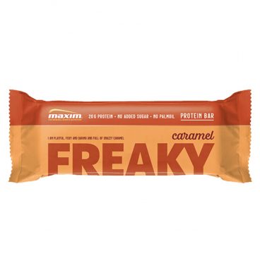 3x Maxim Protein Bar Freaky Caramel 55 gr