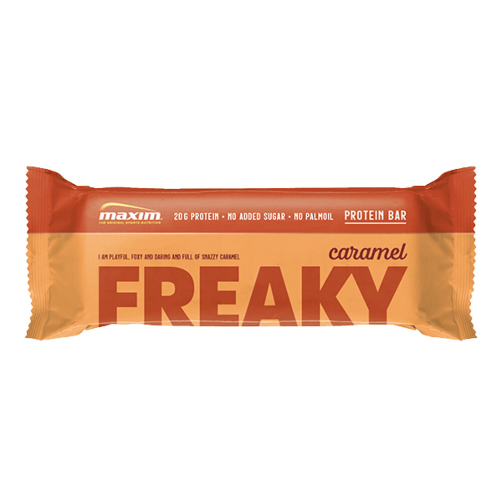 3x Maxim Protein Bar Freaky Caramel 55 gr