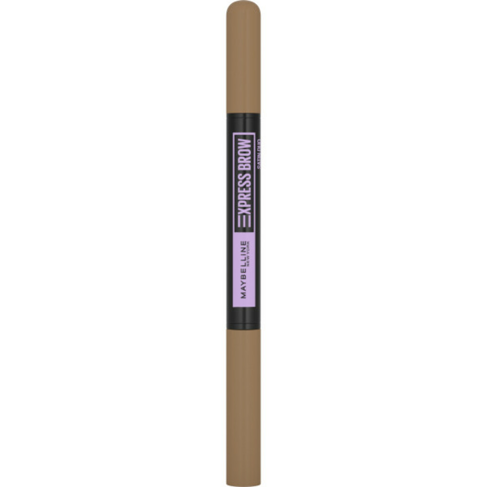 3x Maybelline Brow Satin Duo Wenkbrauwpotlood en Poeder 01 Dark Blonde