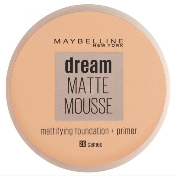 Maybelline Dream Matte Mousse 20 Cameo Foundation 18 ml