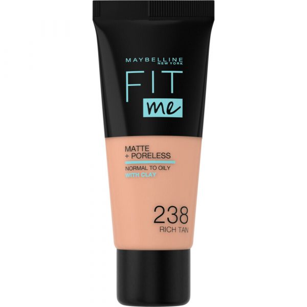 Maybelline Fit Me Matte + Poreless Foundation 238 Rich Tan