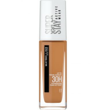 3x Maybelline SuperStay 30H Active Wear Foundation 61 Warm Bronze 30 ml