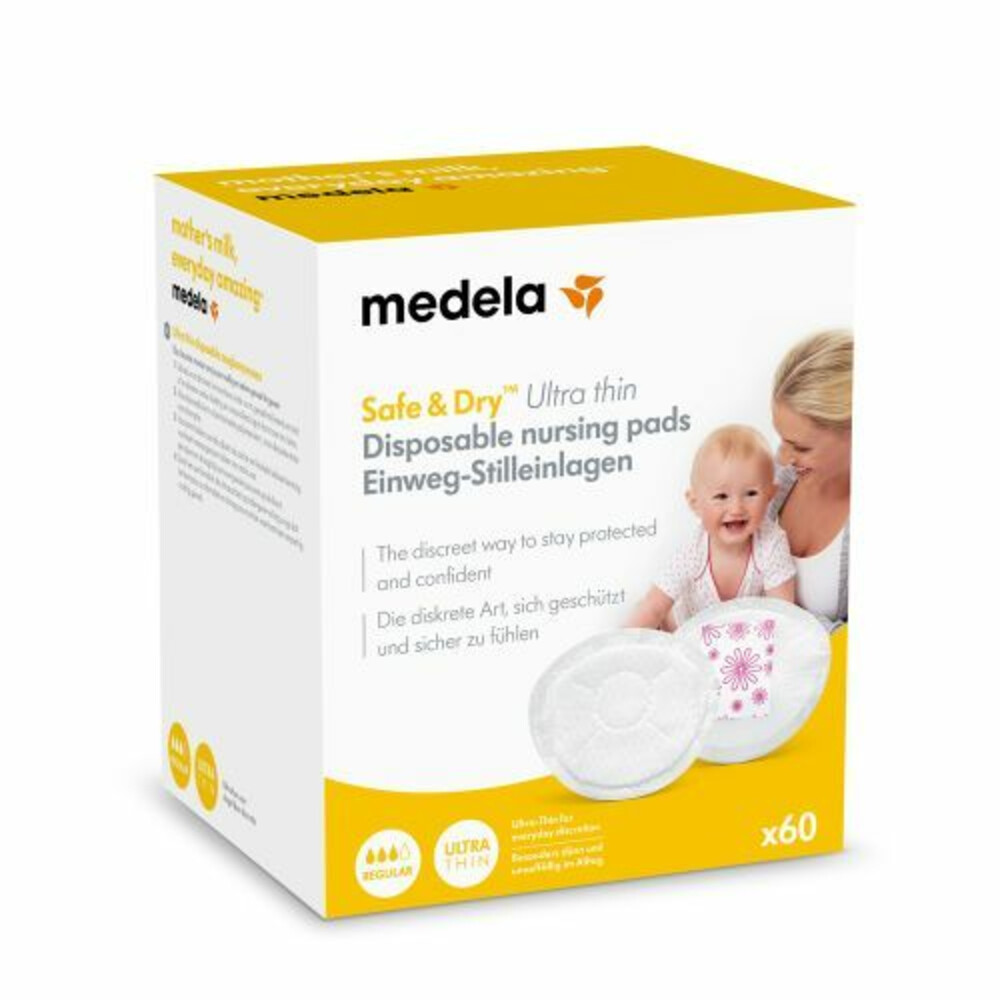 Medela Zoogkompressen Extra Dun 60 stuks