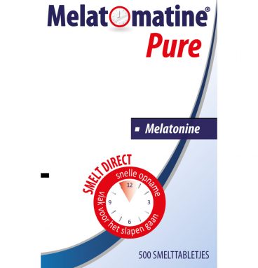 3x Melatomatine Pure Melatonine 500 tabletten