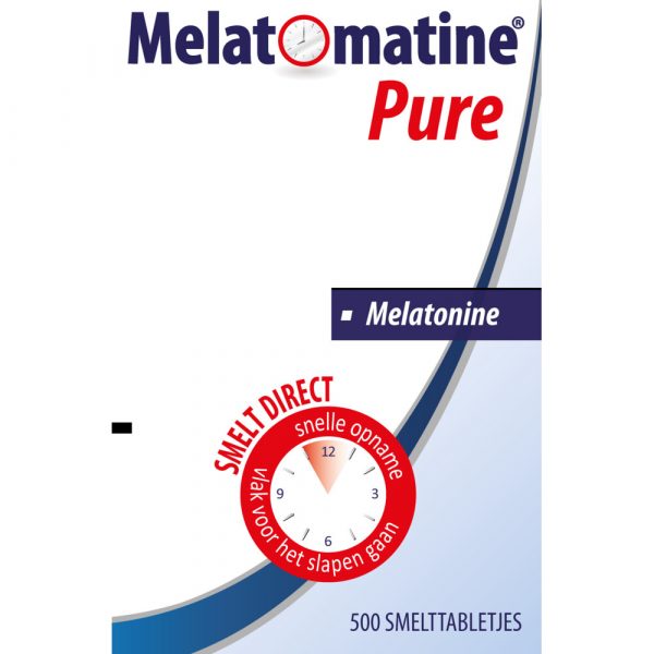 3x Melatomatine Pure Melatonine 500 tabletten