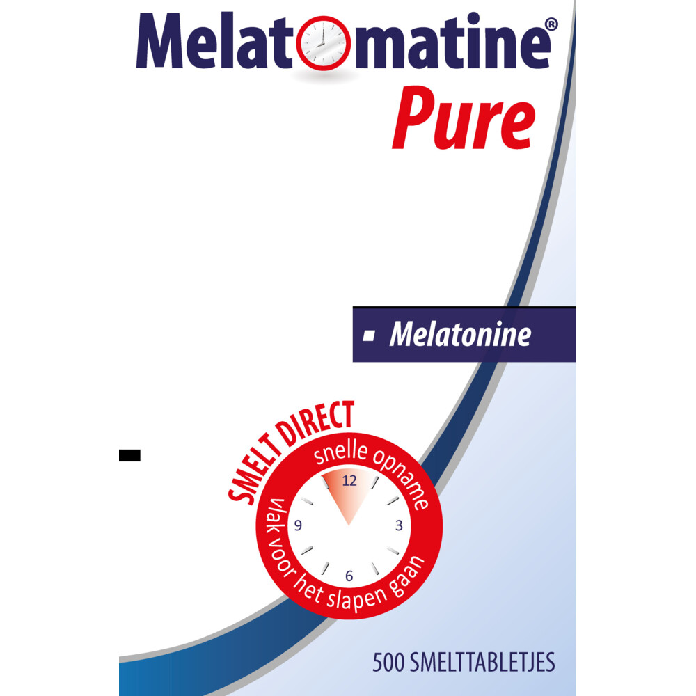 3x Melatomatine Pure Melatonine 500 tabletten