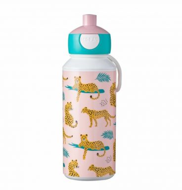 Mepal Drinkfles Pop-Up 400 ml Leopard