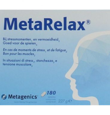 Metagenics MetaRelax 180 tabletten