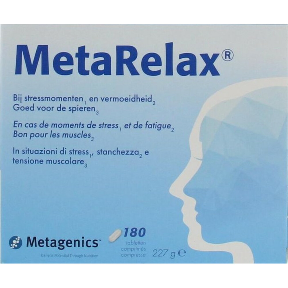 Metagenics MetaRelax 180 tabletten