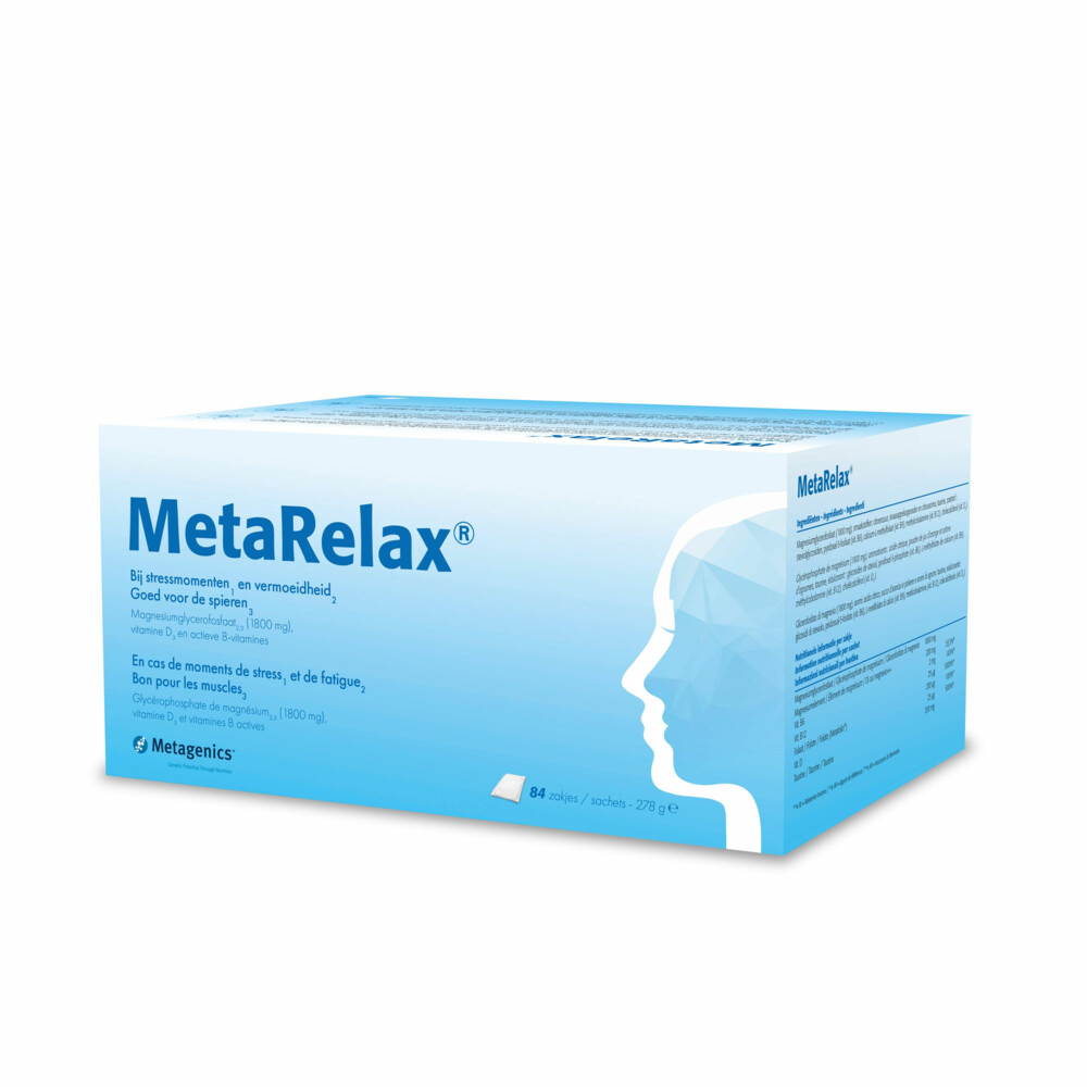 Metagenics MetaRelax Zakjes 84 sachets