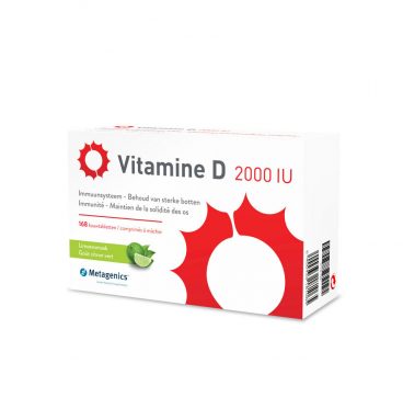 Metagenics Vitamine D 2000Iu 168 tabletten